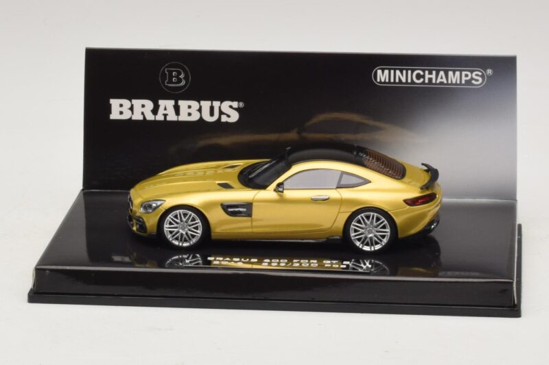 Mercedes Brabus 600 GT S C190 Guld Minichamps 1:43 Mercedes Brabus 600 GT S C190 Guld Minichamps 1:43 437032522 Metal