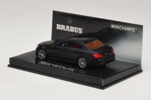 Mercedes Brabus 850 E63 W212 Mat Sort Minichamps 1:43 437034101 Metal — billede 3 af 5