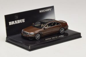 Mercedes Brabus 850 S63 W222 Brun Metallic Minichamps 1:43 437034202 Metal — billede 2 af 5