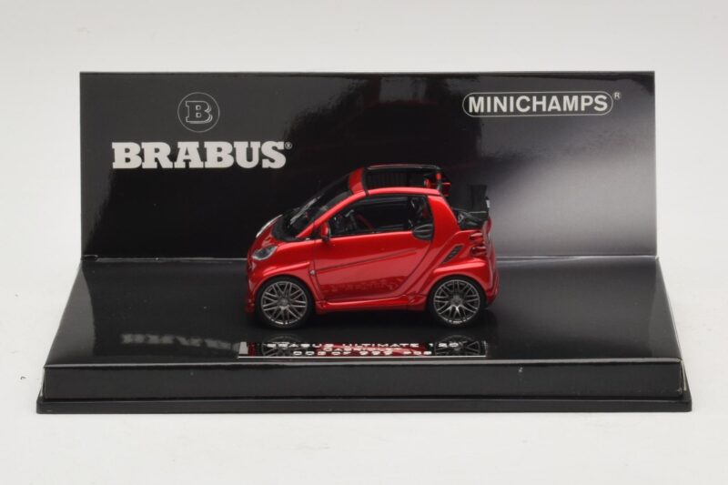 Mercedes Brabus Ultimate 120 Cabriolet Rød Minichamps 1:43 Mercedes Brabus Ultimate 120 Cabriolet Rød Minichamps 1:43 437032730 Metal