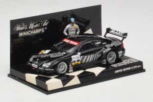 Mercedes CLK DTM #2 J. Alesi First DTM Podium Finish Hockenheim 2002 Minichamps 1:43 400023292 Metal — billede 2 af 4