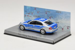 Mercedes E-Class #19 Team Michelin Rally Paris-Peking 2007 Minichamps 1:43 B66962269 Metal — billede 3 af 5