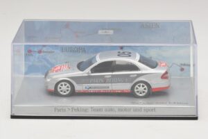 Mercedes E-Class #5 Team Auto Motor und Sport Rally Paris-Peking 2007 Minichamps 1:43 B66962261 Metal — billede 4 af 5