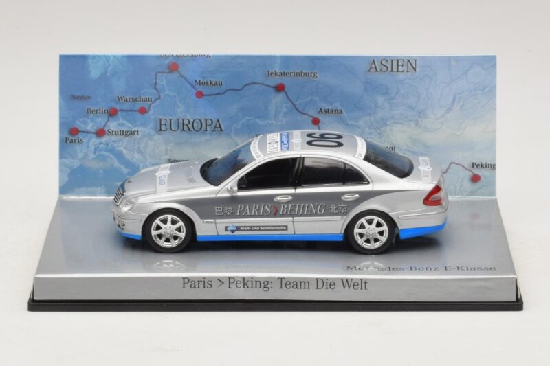 Mercedes E-Class #6 Team Die Welt Rally Paris-Peking 2007 Minichamps 1:43 B66962262 Metal