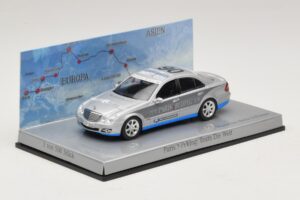 Mercedes E-Class #6 Team Die Welt Rally Paris-Peking 2007 Minichamps 1:43 B66962262 Metal — billede 2 af 5