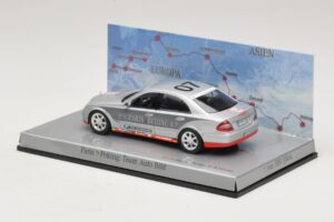 Mercedes E-Class #7 Team Auto Bild Rally Paris-Peking 2007 Minichamps 1:43 B66962263 Metal — billede 3 af 5