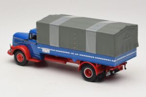 Mercedes L 315 Ladvogn Blå Rød Minichamps 1:43 439034420 Metal — billede 5 af 6
