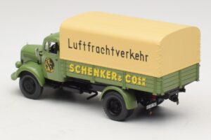Mercedes L 3500 Ladvogn Schenker Minichamps 1:43 439350028 Metal — billede 5 af 6