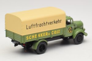 Mercedes L 3500 Ladvogn Schenker Minichamps 1:43 439350028 Metal — billede 2 af 6