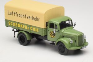 Mercedes L 3500 Ladvogn Schenker Minichamps 1:43 439350028 Metal — billede 4 af 6