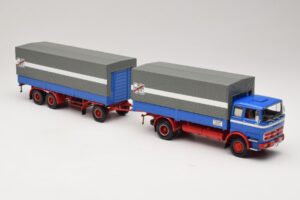 Mercedes LP1620 Pritschenzug Fern Schnell Gut Minichamps 1:43 499034820 Metal — billede 4 af 6