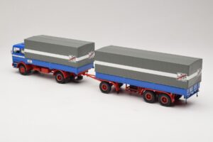 Mercedes LP1620 Pritschenzug Fern Schnell Gut Minichamps 1:43 499034820 Metal — billede 5 af 6
