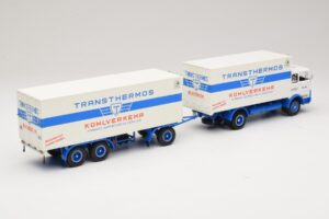 Mercedes LP1624 Kühlzug Transthermos Minichamps 1:43 499034840 Metal — billede 2 af 6