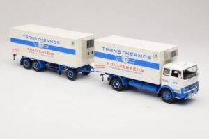 Mercedes LP1624 Kühlzug Transthermos Minichamps 1:43 499034840 Metal — billede 4 af 6