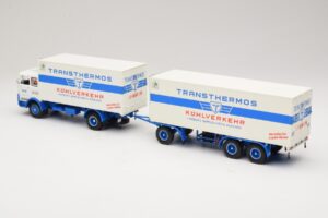 Mercedes LP1624 Kühlzug Transthermos Minichamps 1:43 499034840 Metal — billede 5 af 6