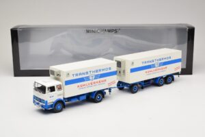 Mercedes LP1624 Kühlzug Transthermos Minichamps 1:43 499034840 Metal — billede 6 af 6