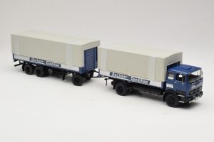 Mercedes LP1624 Pritschenzug Dachser Minichamps 1:43 499034821 Metal — billede 4 af 6