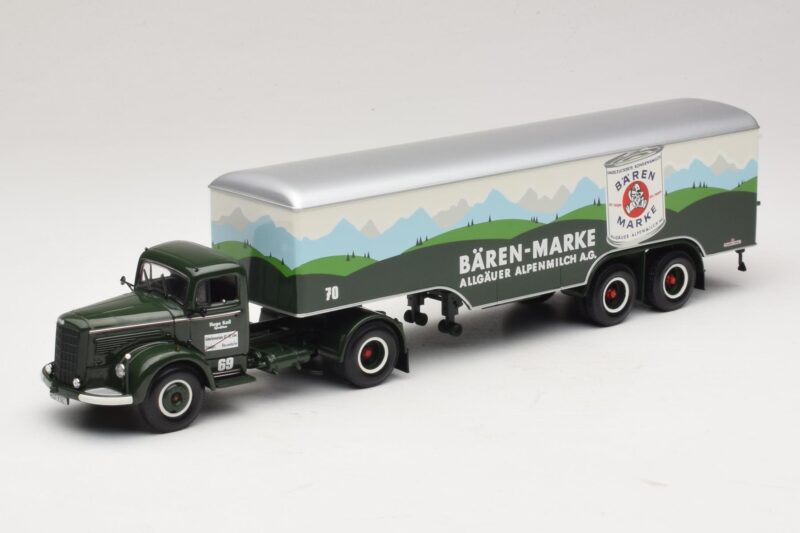Mercedes LS315 Koffersattelzug Bärenmarke Minichamps 1:43 Mercedes LS315 Koffersattelzug Bärenmarke Minichamps 1:43 499034780 Metal