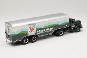 Mercedes LS315 Koffersattelzug Bärenmarke Minichamps 1:43 499034780 Metal — billede 2 af 6