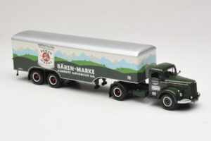 Mercedes LS315 Koffersattelzug Bärenmarke Minichamps 1:43 499034780 Metal — billede 4 af 6