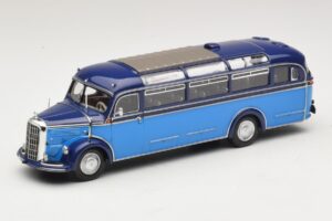 Mercedes O 3500 Bus Lyseblå Mørkeblå Minichamps 1:43 439360011 Metal