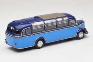 Mercedes O 3500 Bus Lyseblå Mørkeblå Minichamps 1:43 439360011 Metal — billede 2 af 6