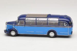Mercedes O 3500 Bus Lyseblå Mørkeblå Minichamps 1:43 439360011 Metal — billede 3 af 6