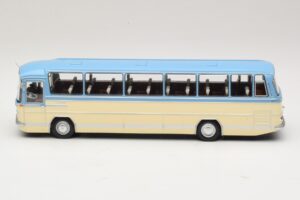 Mercedes O302 Blå Creme Minichamps 1:43 439035181 Metal — billede 3 af 6