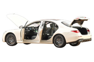 Mercedes S-Class W223 AMG Line Hvid Norev 1:18 183807 Metal — billede 2 af 3