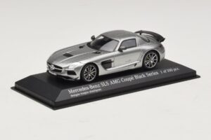 Mercedes SLS AMG C197 Black Series Grå Metallic Minichamps 1:43 437033024 Metal — billede 2 af 4