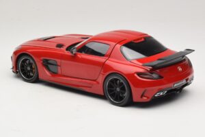 Mercedes SLS AMG C197 Black Series Rød Minichamps 1:18 110033022 Metal — billede 7 af 8