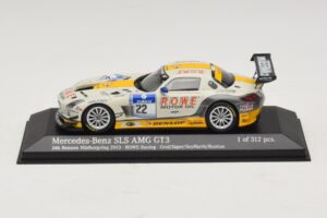 Mercedes SLS AMG GT3 #22 Rowe Racing Graf / Jager Nurburgring 24 Hours 2013 Minichamps 1:43 410133222 Metal