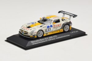 Mercedes SLS AMG GT3 #23 Rowe Racing Arnold / Roloff Nurburgring 24 Hours 2013 Minichamps 1:43 410133223 Metal — billede 2 af 4