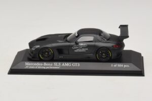 Mercedes SLS AMG GT3 45 Years of Driving Performance Sort Minichamps 1:43 410133200 Metal