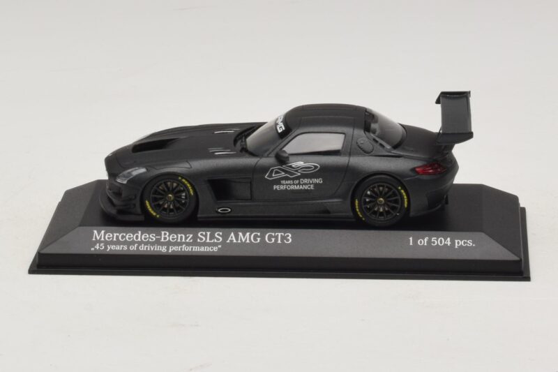 Mercedes SLS AMG GT3 45 Years of Driving Performance Sort Minichamps 1:43 410133200 Metal