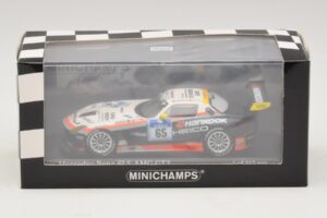 Mercedes SLS AMG GT3 #65 Hankook 24 Hours of Nurburgring 2012 Minichamps 1:43 437123265 Metal — billede 4 af 4