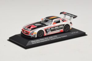 Mercedes SLS AMG GT3 All-Inkl.com #38 FIA GT1 World Championship 2012 Champions Minichamps 1:43 410123238 Metal — billede 2 af 4