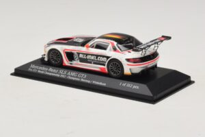 Mercedes SLS AMG GT3 All-Inkl.com #38 FIA GT1 World Championship 2012 Champions Minichamps 1:43 410123238 Metal — billede 3 af 4