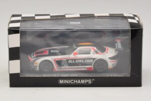 Mercedes SLS AMG GT3 All-Inkl.com #38 FIA GT1 World Championship 2012 Champions Minichamps 1:43 410123238 Metal — billede 4 af 4