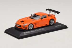 Mercedes SLS AMG GT3 Street Orange Minichamps 1:43 410113204 Metal — billede 2 af 4