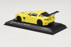 Mercedes SLS AMG GT3 Gul Minichamps 1:43 410113201 Metal — billede 3 af 4