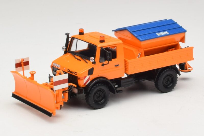 Mercedes Unimog 1300 L Sneplov Orange Minichamps 1:43 439033060 Metal