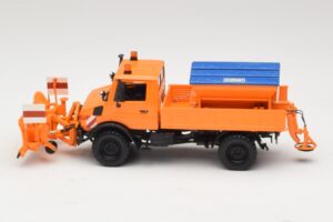 Mercedes Unimog 1300 L Sneplov Orange Minichamps 1:43 439033060 Metal — billede 3 af 6
