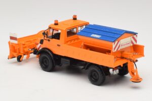 Mercedes Unimog 1300 L Sneplov Orange Minichamps 1:43 439033060 Metal — billede 5 af 6