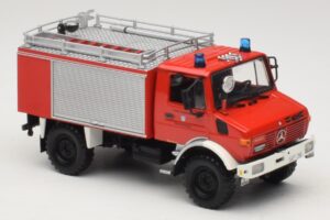 Mercedes Unimog 1300 L TLF 8/18 FF Oberammergau Minichamps 1:43 439033071 Metal — billede 4 af 6