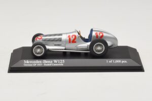 Mercedes W125 R. Caracciola German GP 1937 Minichamps 1:43 400370012 Metal
