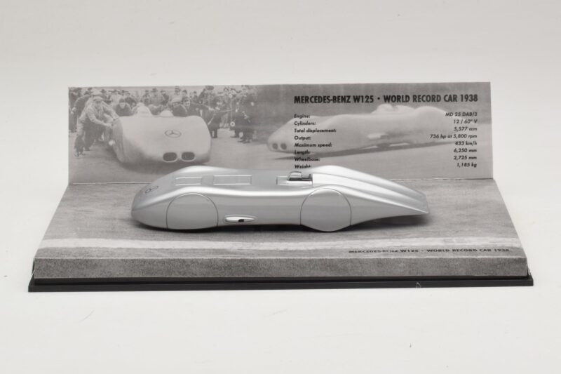 Mercedes W125 R. Caracciola World Record 1938 Minichamps 1:43 40038300 Metal