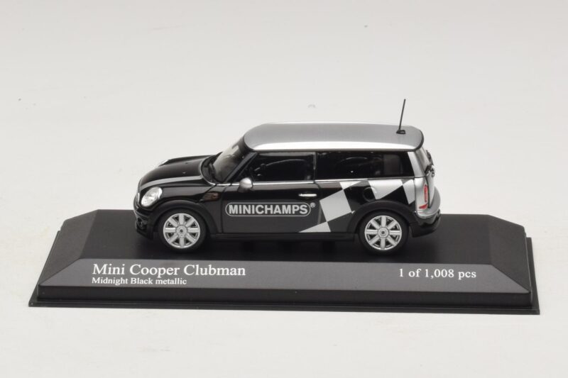 Mini Cooper Clubman R55 Sort Metallic Minichamps 1:43 Mini Cooper Clubman R55 Sort Metallic Minichamps 1:43 431138672 Metal