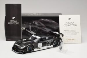 Nissan GT-R R35 Stealth Model Gran Turismo 5 AUTOart 1:18 81041 Metal — billede 8 af 9