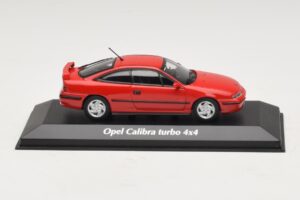 Opel Calibra Turbo 4x4 Rød Maxichamps 1:43 940045721 Metal